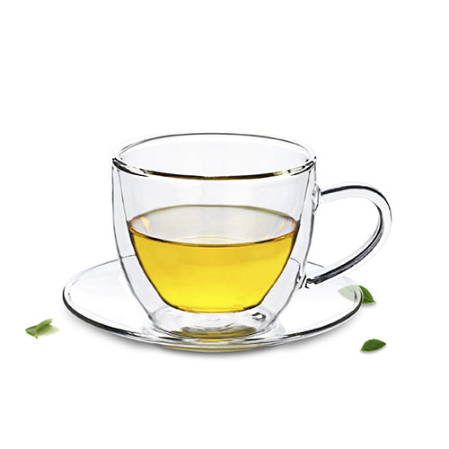 9-เทคนิค ชงชา ด้วยการเปลี่ยนแก้วหรือถ้วย ให้มีรูปทรงต่าง ๆ